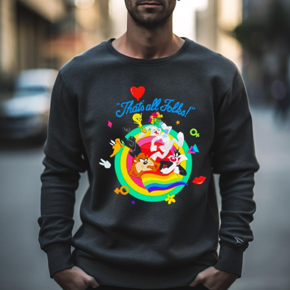 Looney Tunes That’S All Folks Pride Shirt