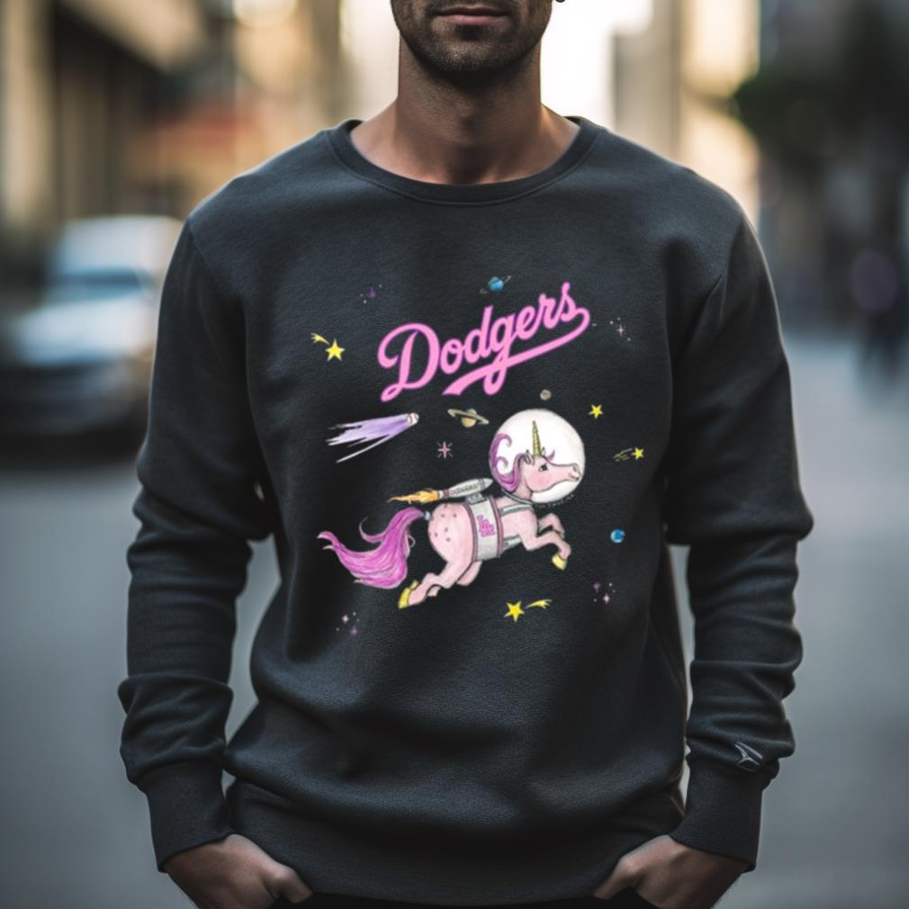 Los Angeles Dodgers Space Unicorn Shirt