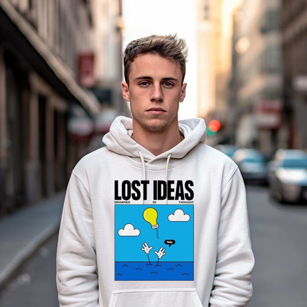 Lost Ideas Drowned In Thought Art Shirt Lost Ideas Drowned In Thought Art Shirt
