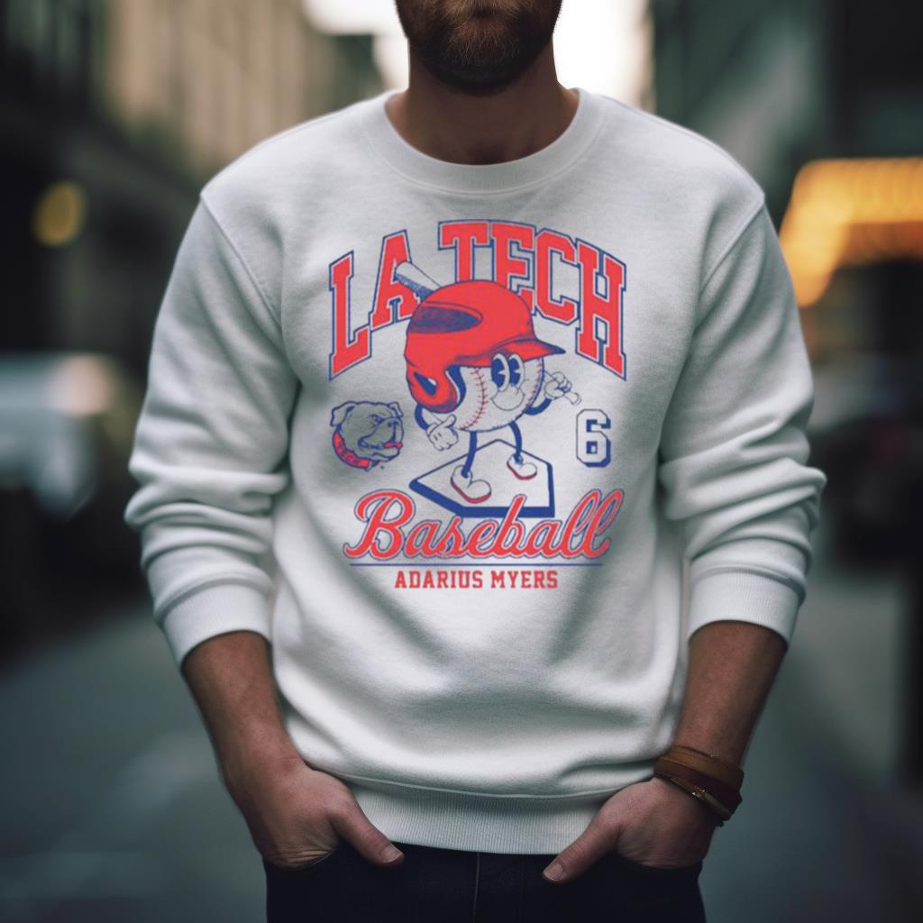Louisiana Tech Bulldogs Adarius Myers 2023 Ncaa Baseball Shirt