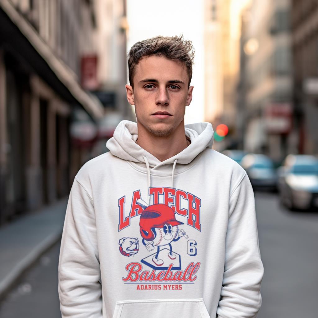 Louisiana Tech Bulldogs Adarius Myers 2023 Ncaa Baseball Shirt Louisiana Tech Bulldogs Adarius Myers 2023 Ncaa Baseball Shirt