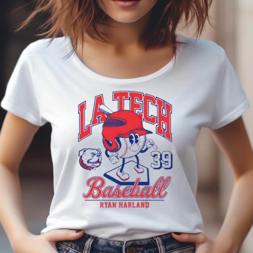 Louisiana Tech Bulldogs Ryan Harland 2023 Ncaa Baseball Shirt Louisiana Tech Bulldogs Ryan Harland 2023 Ncaa Baseball Shirt