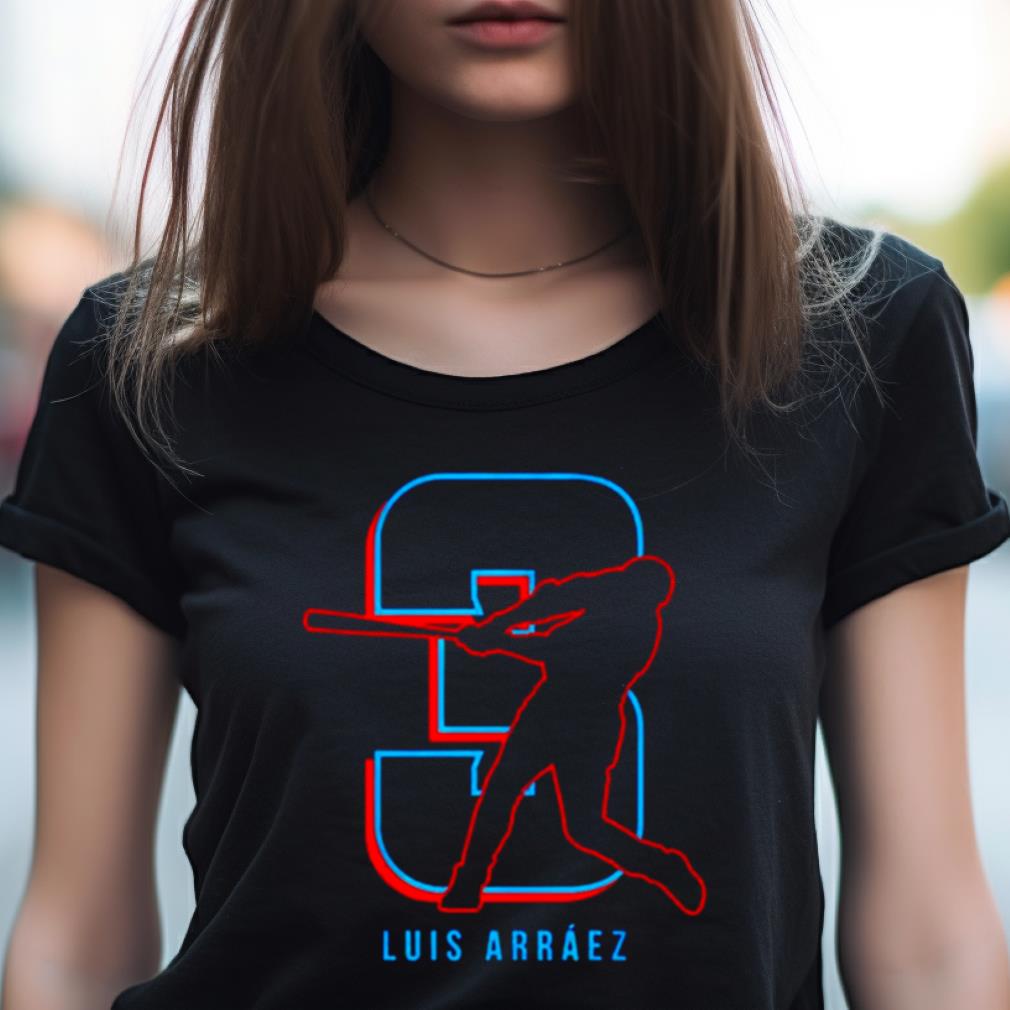 Luis Arraez 3 Miami Baseball Shirt Luis Arraez 3 Miami Baseball Shirt