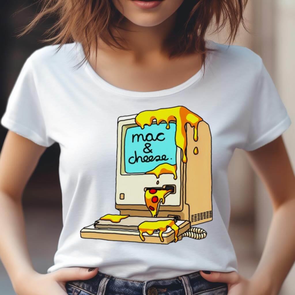 Mac And Cheese Computer Shirt Mac And Cheese Computer Shirt