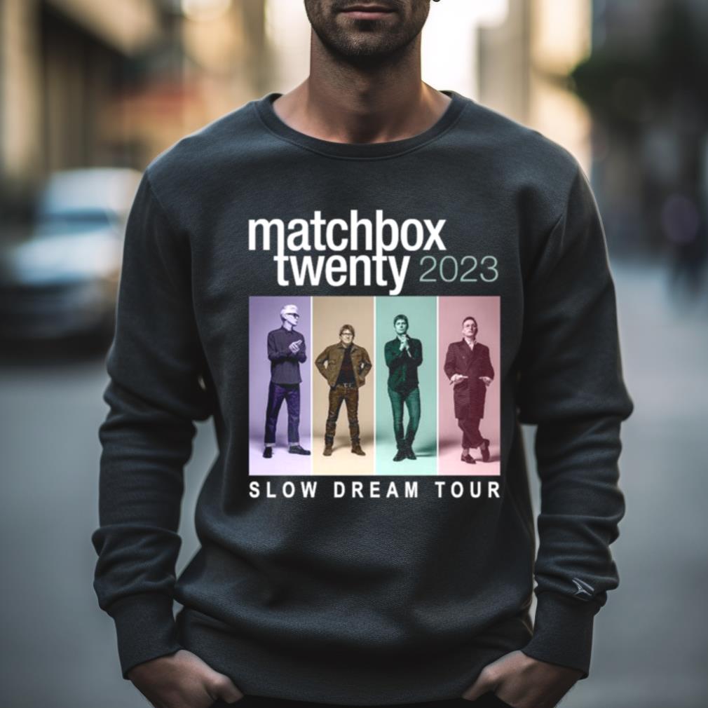 Matchbox Twenty 2023 Slow Dream Tour Shirt