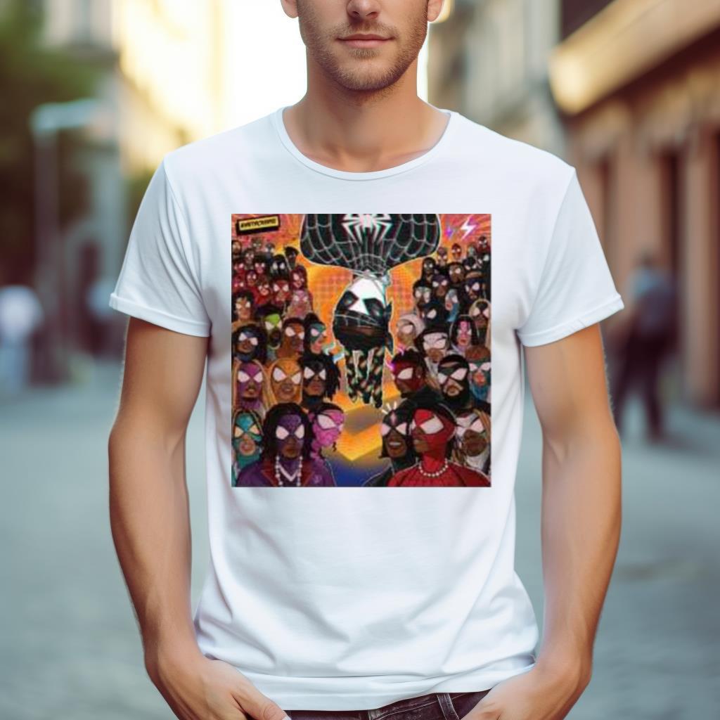 Metro Boomin Metro Verse All Artist Spider Man Across The Spider Verse Soundtrack Fashion T Shirt
