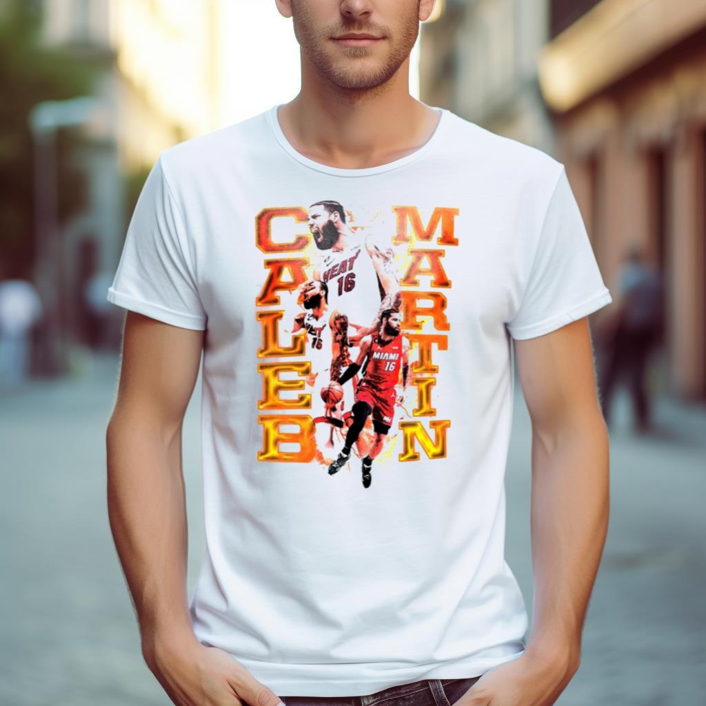 Miami Heat Caleb Martin fire Shirt