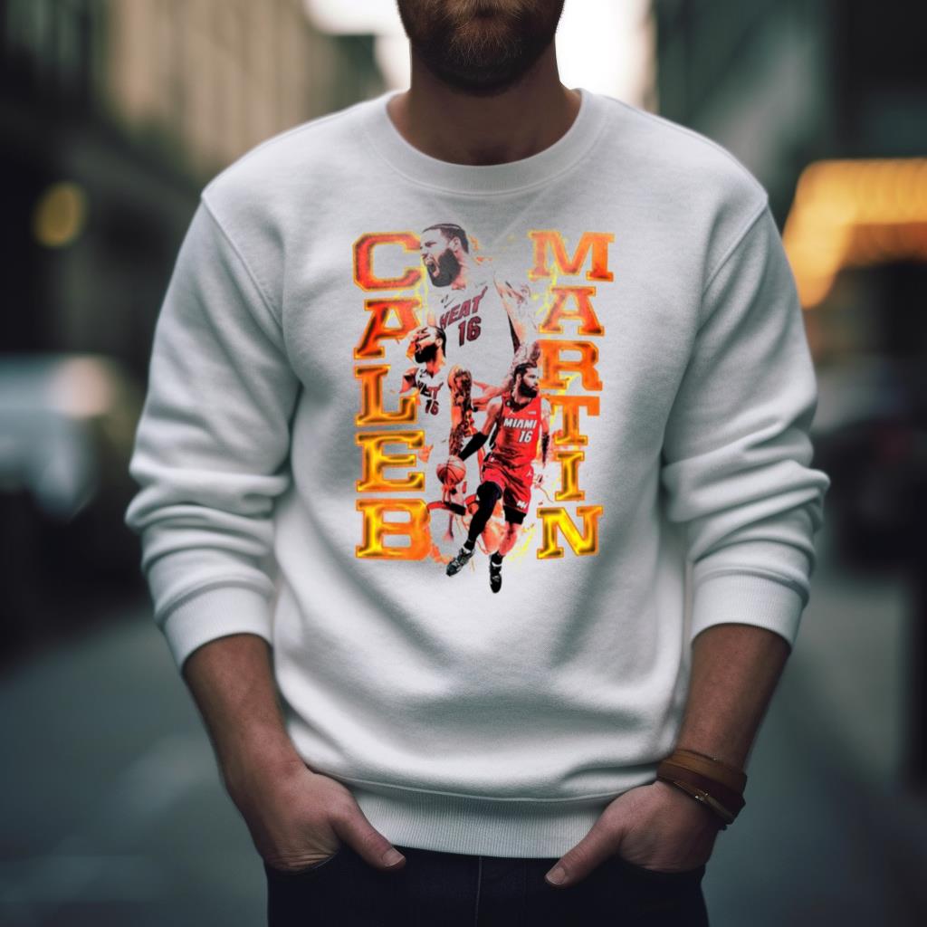 Miami Heat Caleb Martin fire Shirt