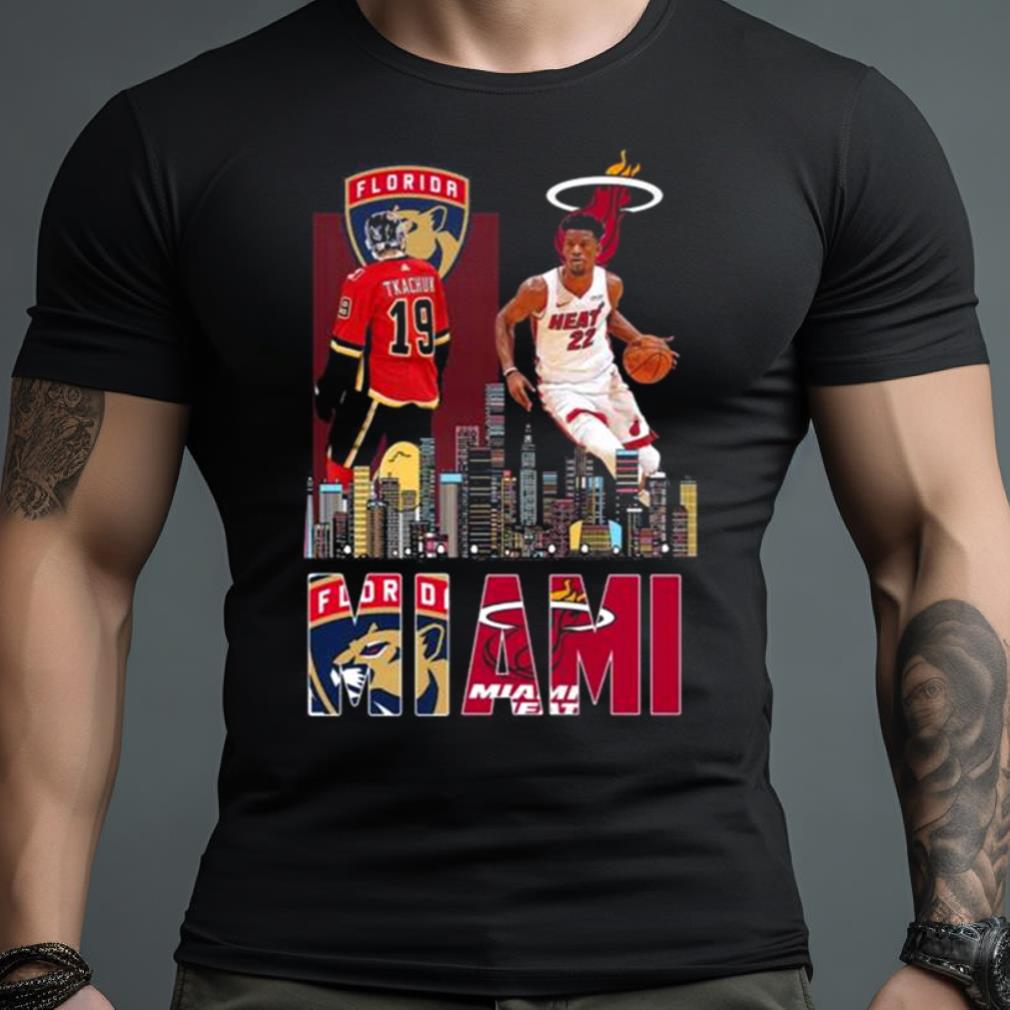 Florida Panthers Matthew Tkachuk Vs Miami Heat Jimmy Butler Shirt