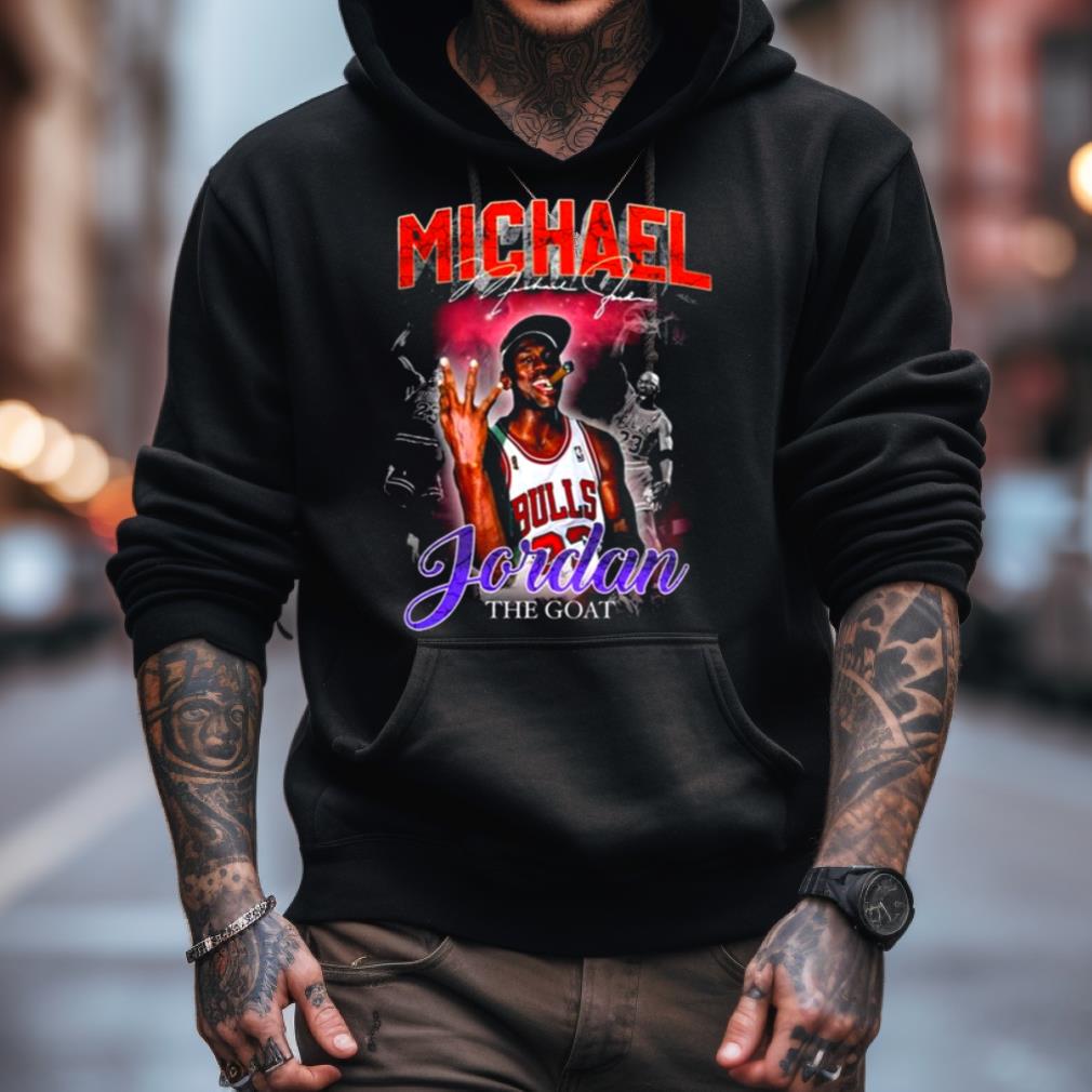 Michael Signature Jordan Jordan The Goat Shirt Michael Signature Jordan Jordan The Goat Shirt
