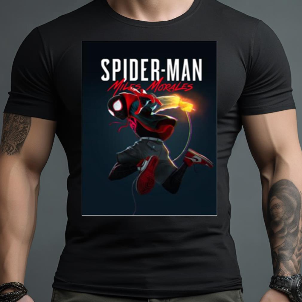 Miles Morales Gwen Stacy Across The Spiderverse Shirt