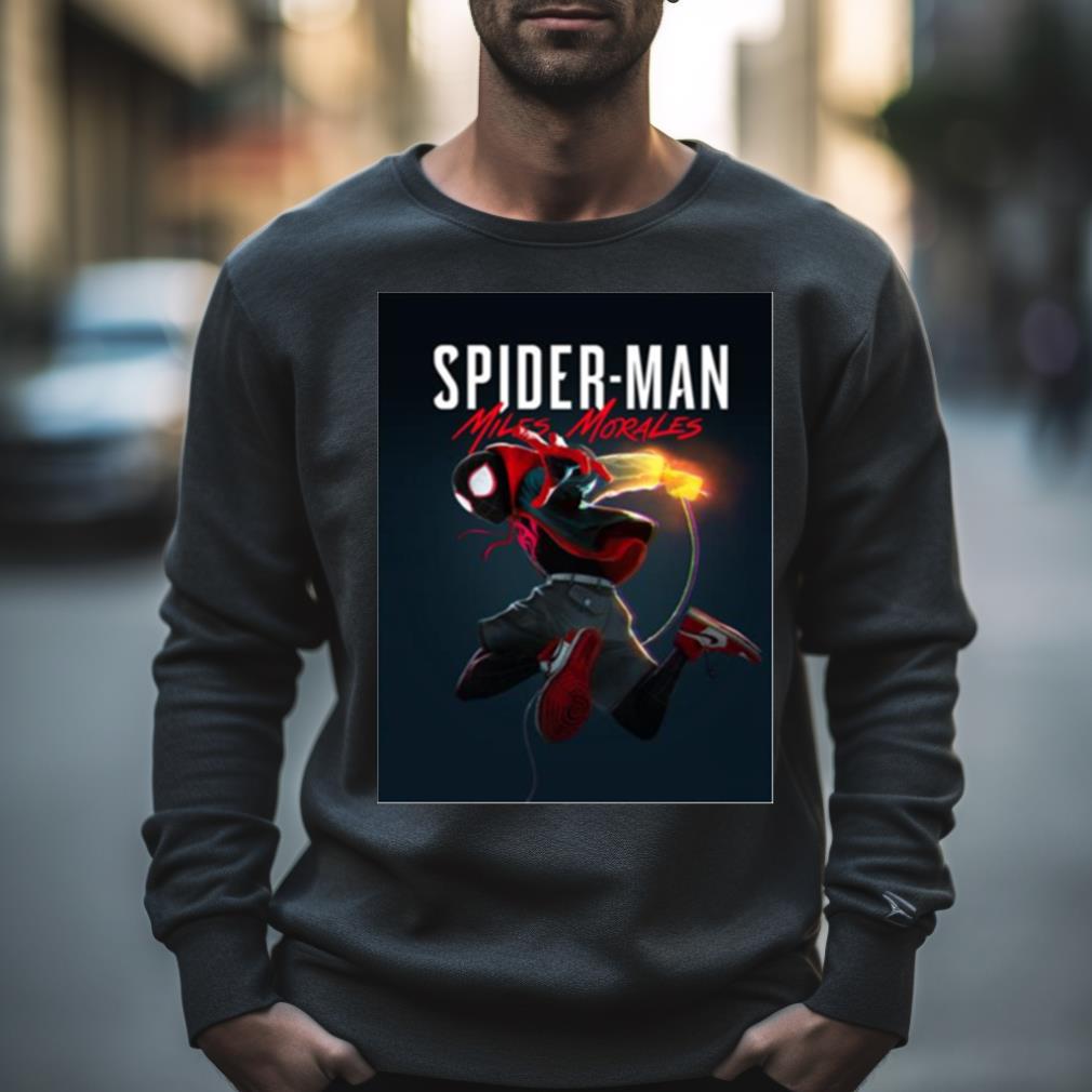 Miles Morales Gwen Stacy Across The Spiderverse Shirt