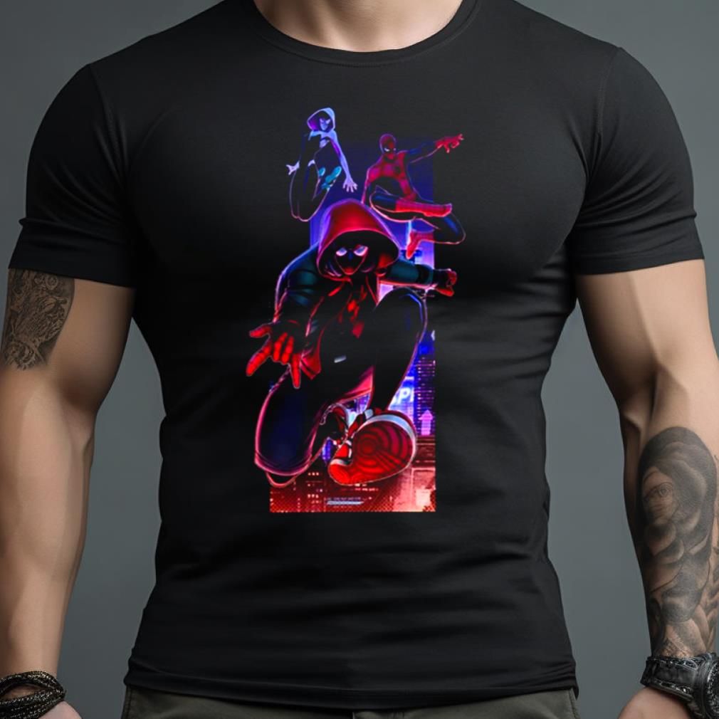 Miles Peter And Gwen Graphic Shirt