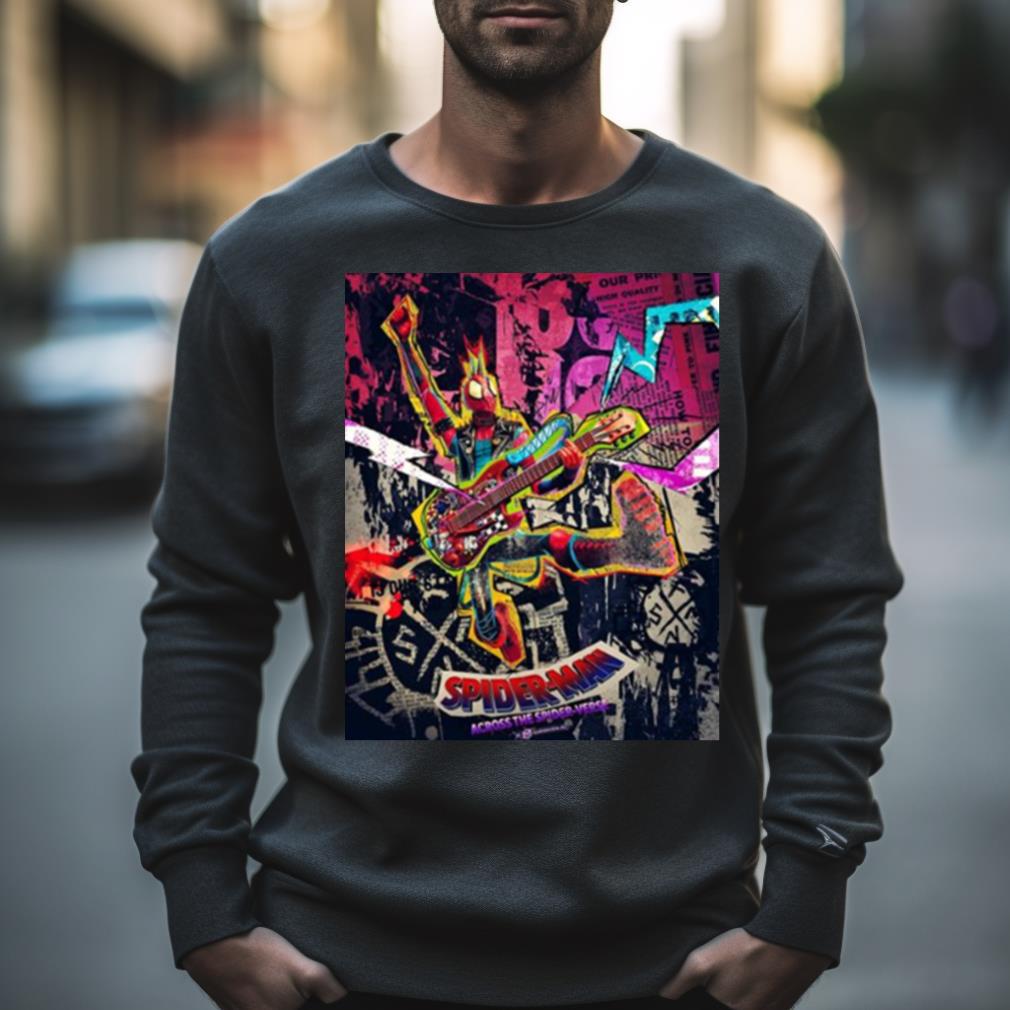 Morales Punk Across The Spiderverse Gwen Shirt
