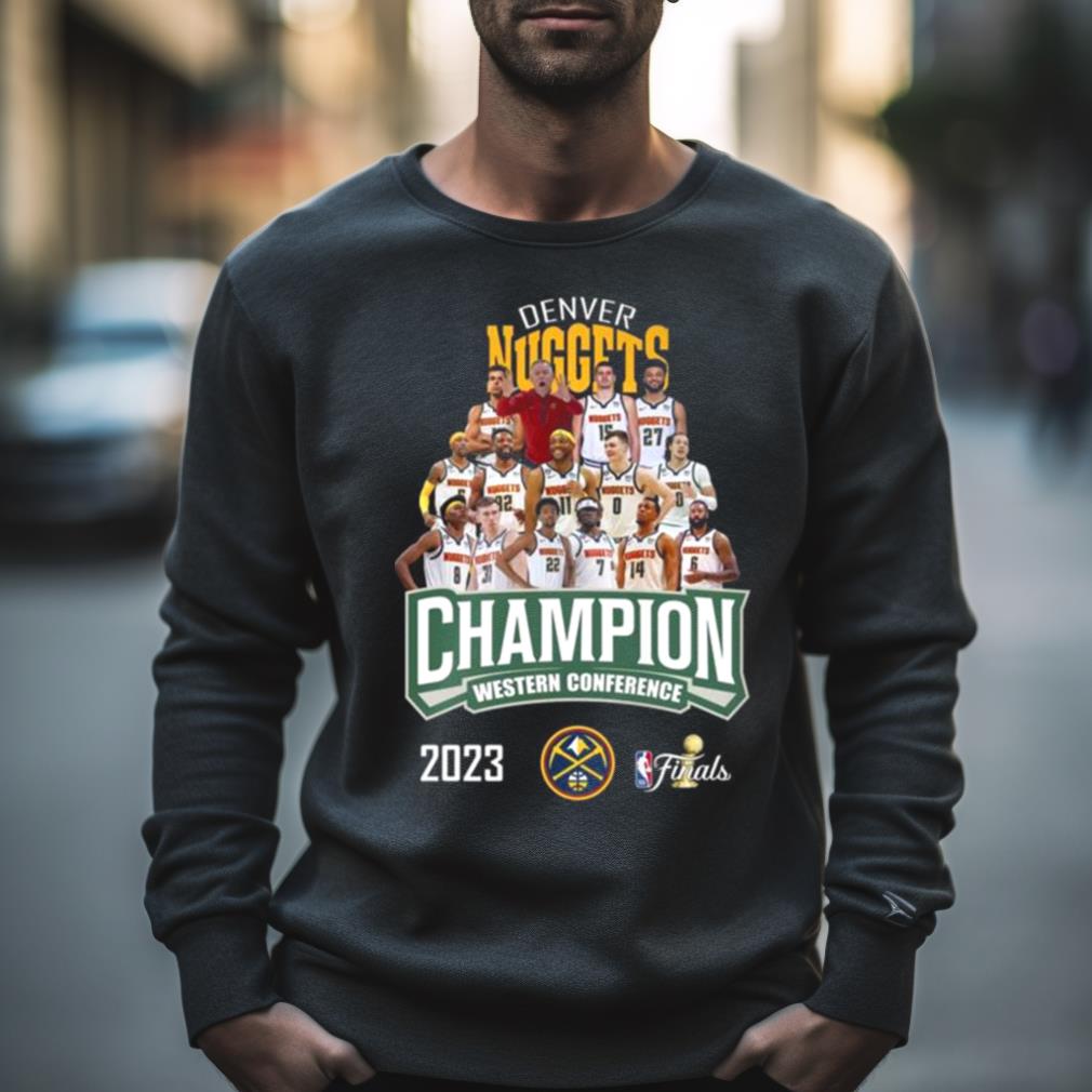 NBA Finals Denver Nuggets Champions Western Conference 2023 Shirt