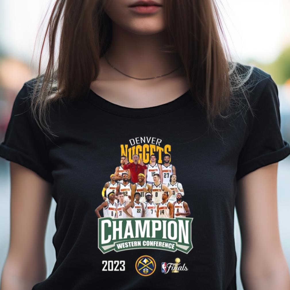 NBA Finals Denver Nuggets Champions Western Conference 2023 Shirt
