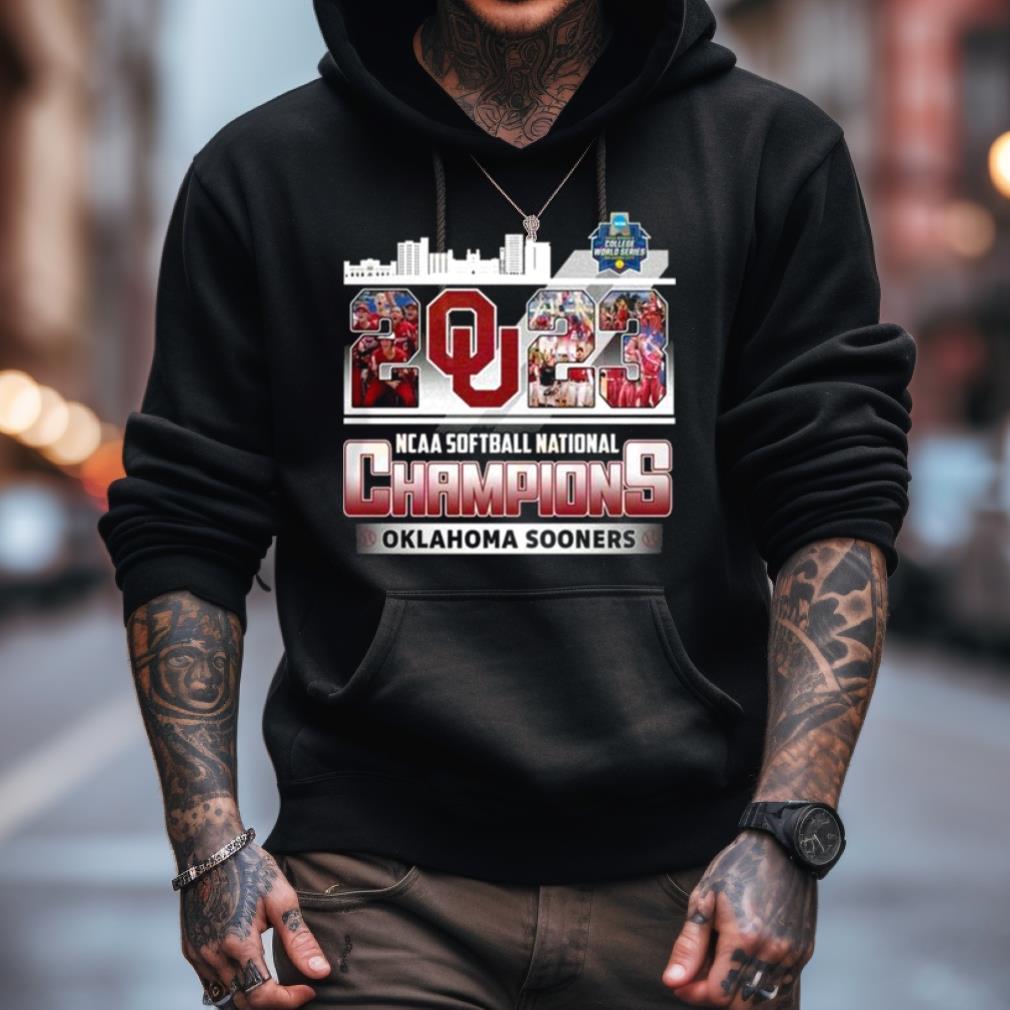 NCAA Softball National Champions 2023 Oklahoma Sooners Skyline Shirt NCAA Softball National Champions 2023 Oklahoma Sooners Skyline Shirt