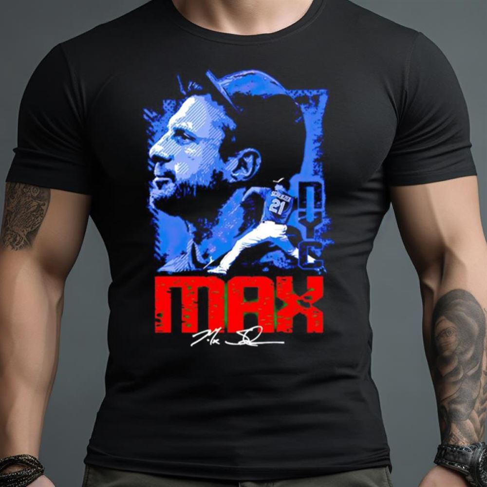 New York Mets Max Scherzer MLBPA signature Shirt