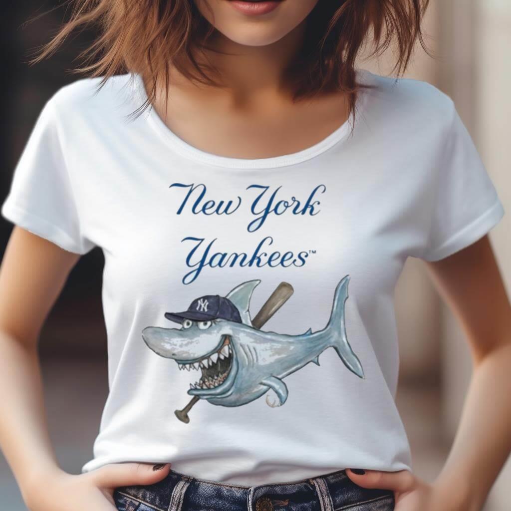 New York Yankees Shark 2023 Shirt New York Yankees Shark 2023 Shirt
