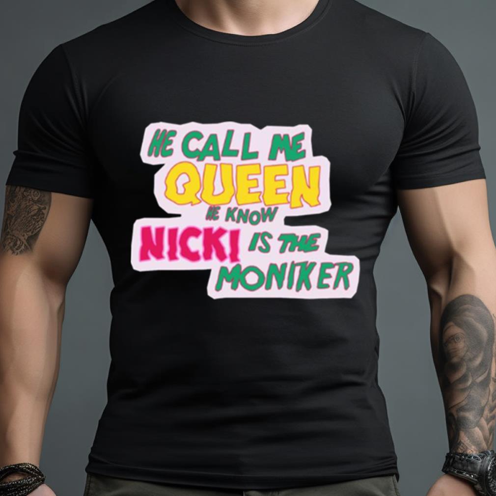 Nicki Minaj Call Me Queen Shirt