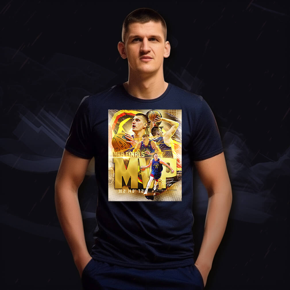 NIKOLA JOKIĆ Denver Nuggets Champions NBA Final Shirt
