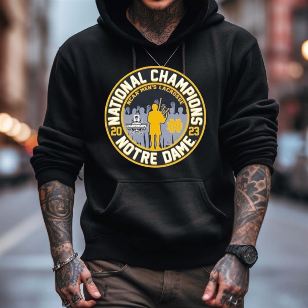 Notre Dame Fighting Irish 2023 NCAA Men’s Lacrosse National Champions Bagpiper Shirt Notre Dame Fighting Irish 2023 NCAA Men’s Lacrosse National Champions Bagpiper Shirt