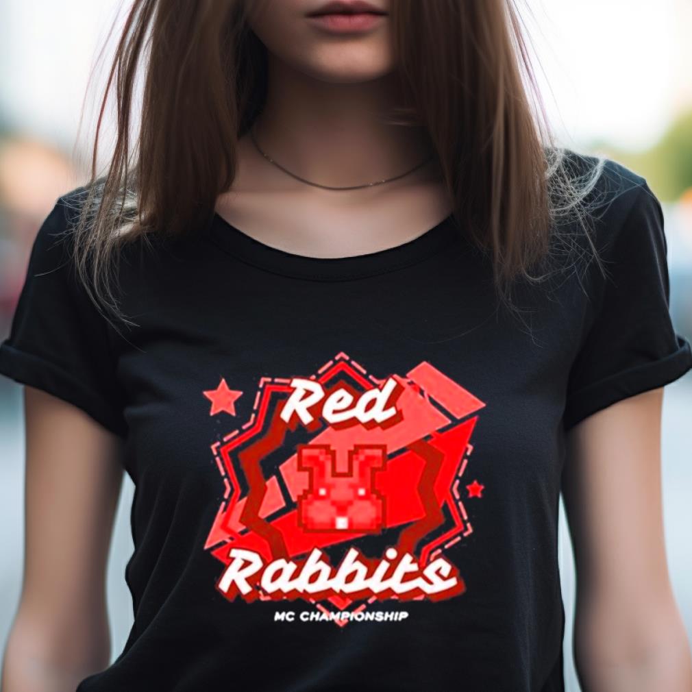Noxcrew Red Rabbits Team Mc Championship Shirt