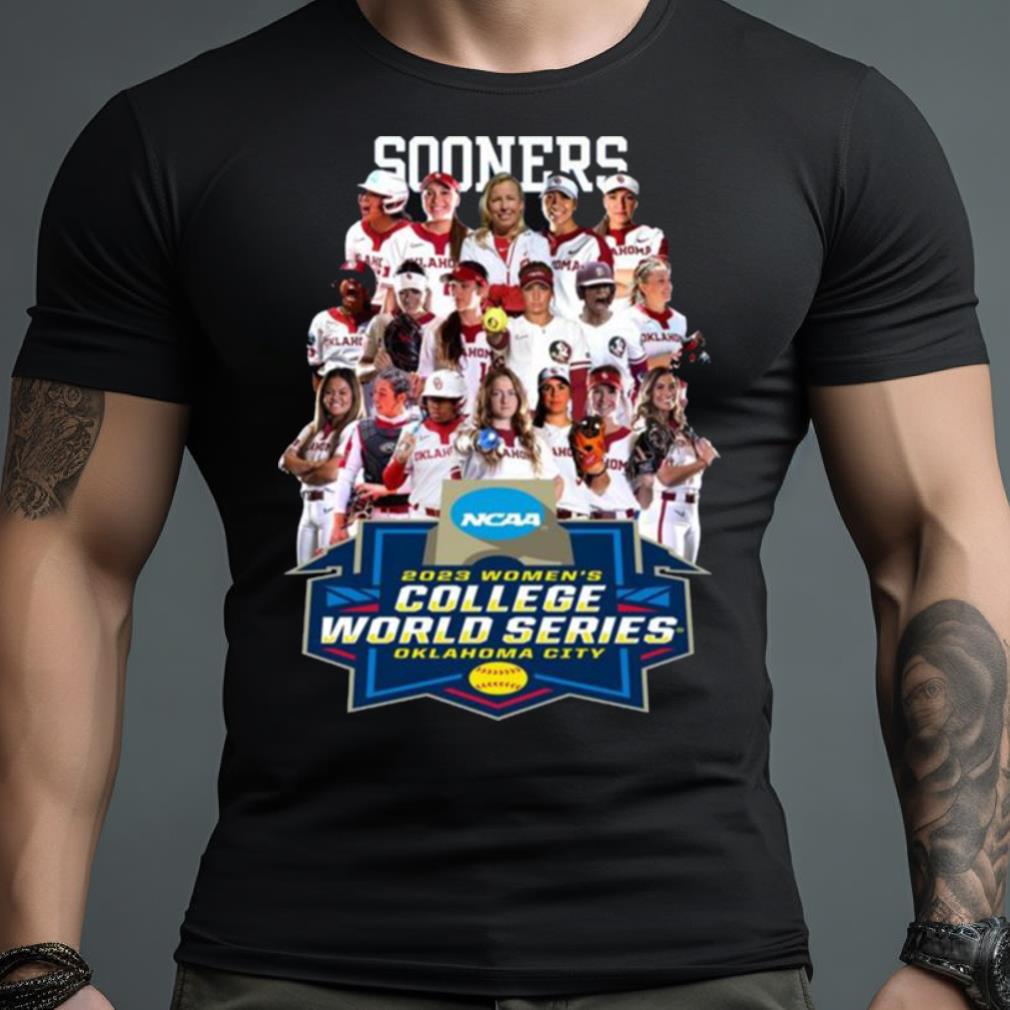Oklahoma Sooners NCAA 2023 Women’s College World Series Softball Shirt