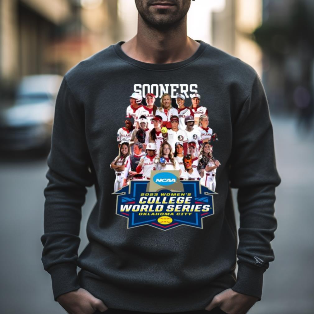Oklahoma Sooners NCAA 2023 Women’s College World Series Softball Shirt