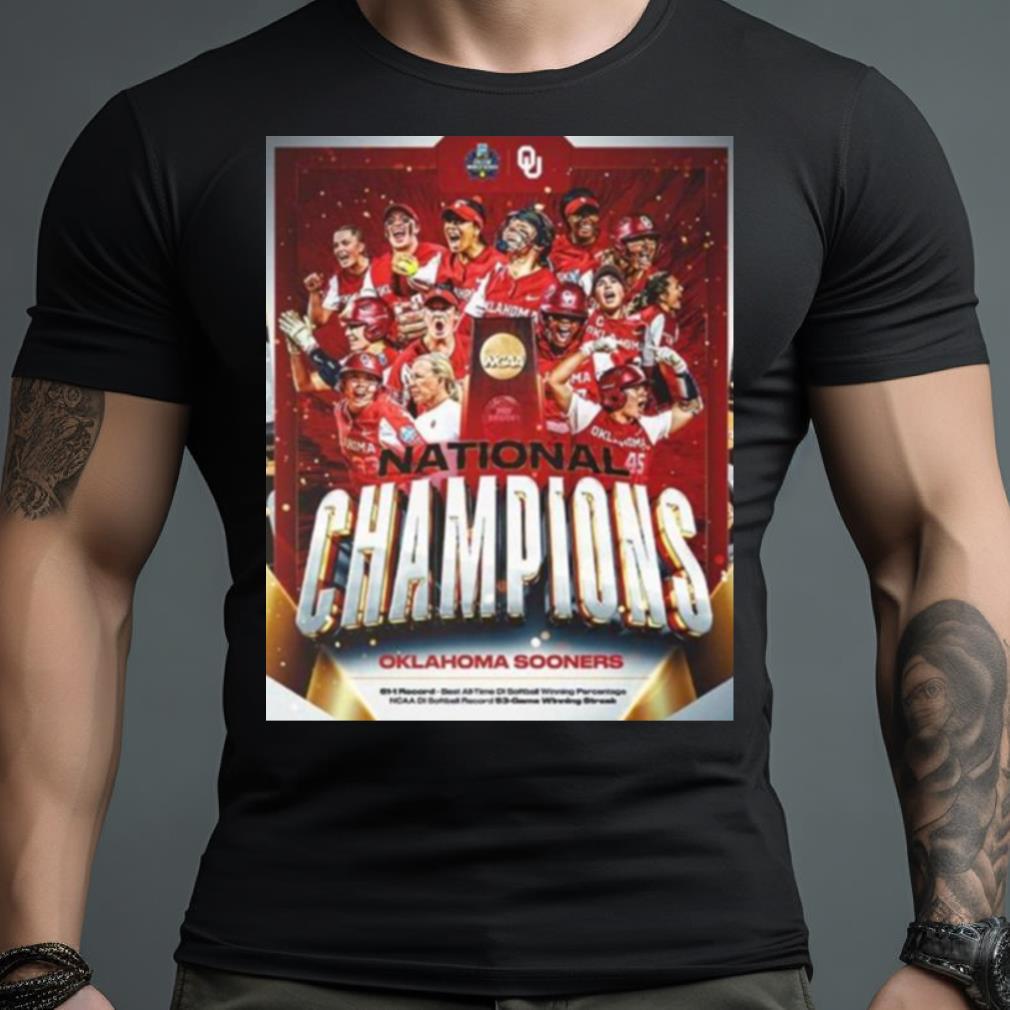 Oklahoma Sooners Softball Are 2023 NCAA National Champions Women’s College World Series Shirt