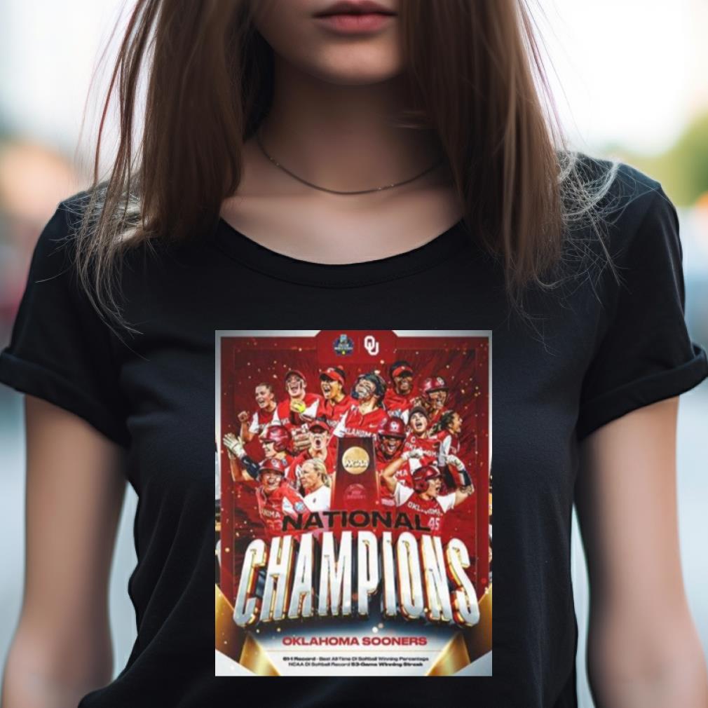 Oklahoma Sooners Softball Are 2023 NCAA National Champions Women’s College World Series Shirt Oklahoma Sooners Softball Are 2023 NCAA National Champions Women’s College World Series Shirt