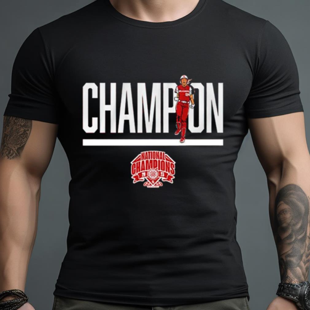Oklahoma Sooners Softball Jayda Coleman Champion Shirt