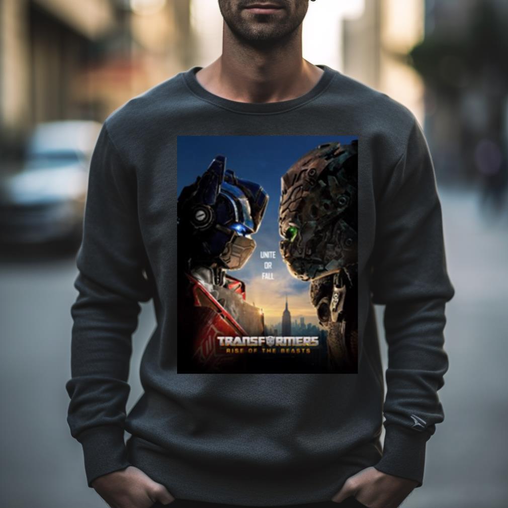 Optimus Prime X Optimus Primal Transformers shirt