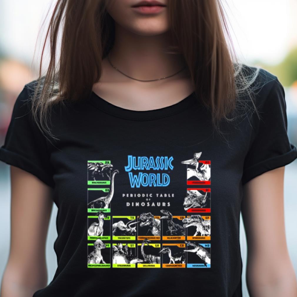 Periodic Table Of Dinosaurs Shirt Periodic Table Of Dinosaurs Shirt