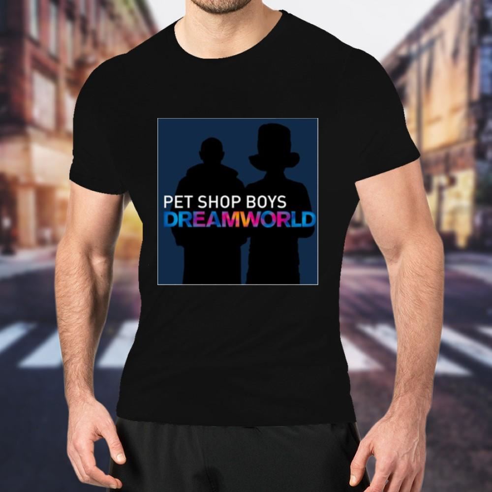 pet shop boys dreamworld Tour 2023 T-shirt For men Women S-4XL
