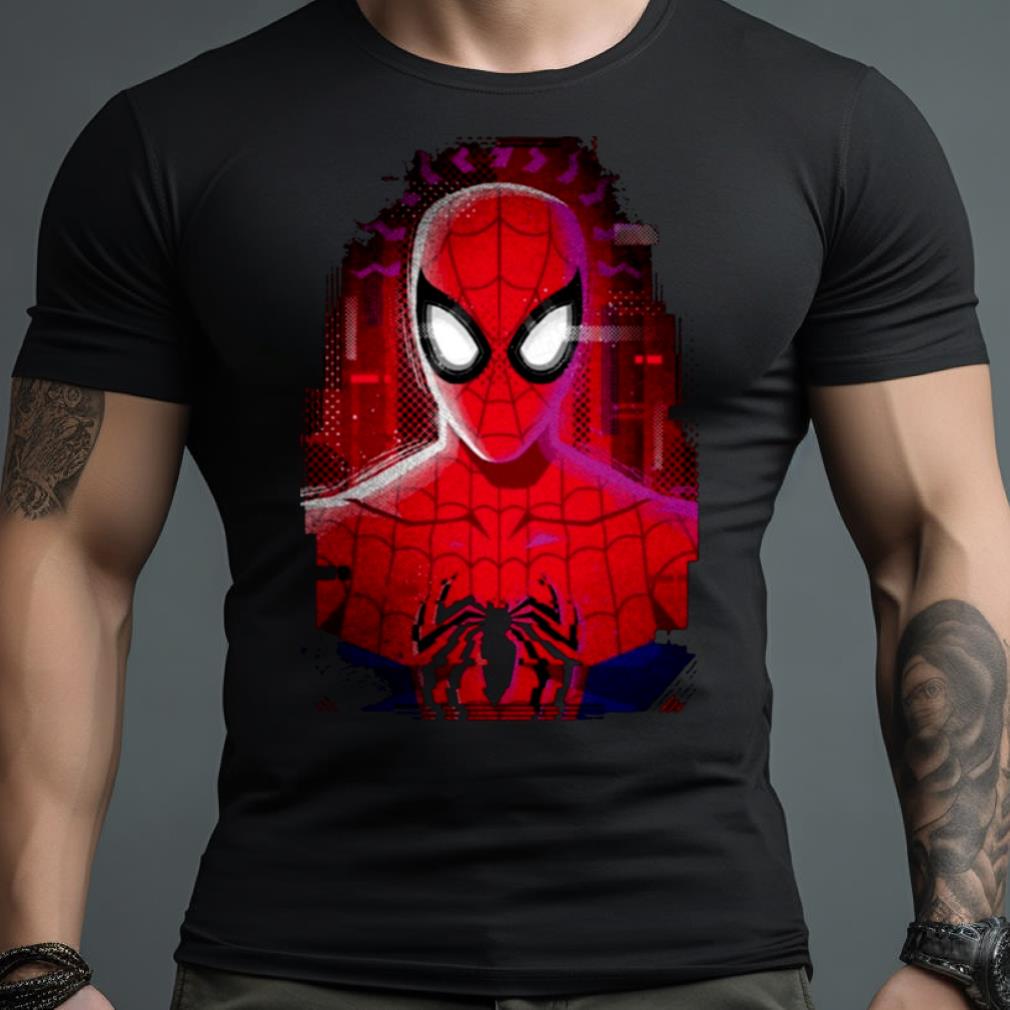 Peter Spider Man Glitch Shirt