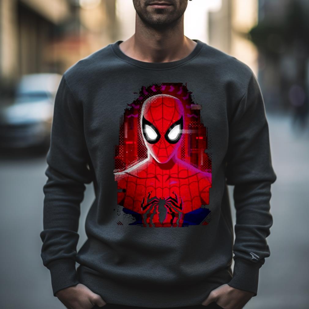 Peter Spider Man Glitch Shirt