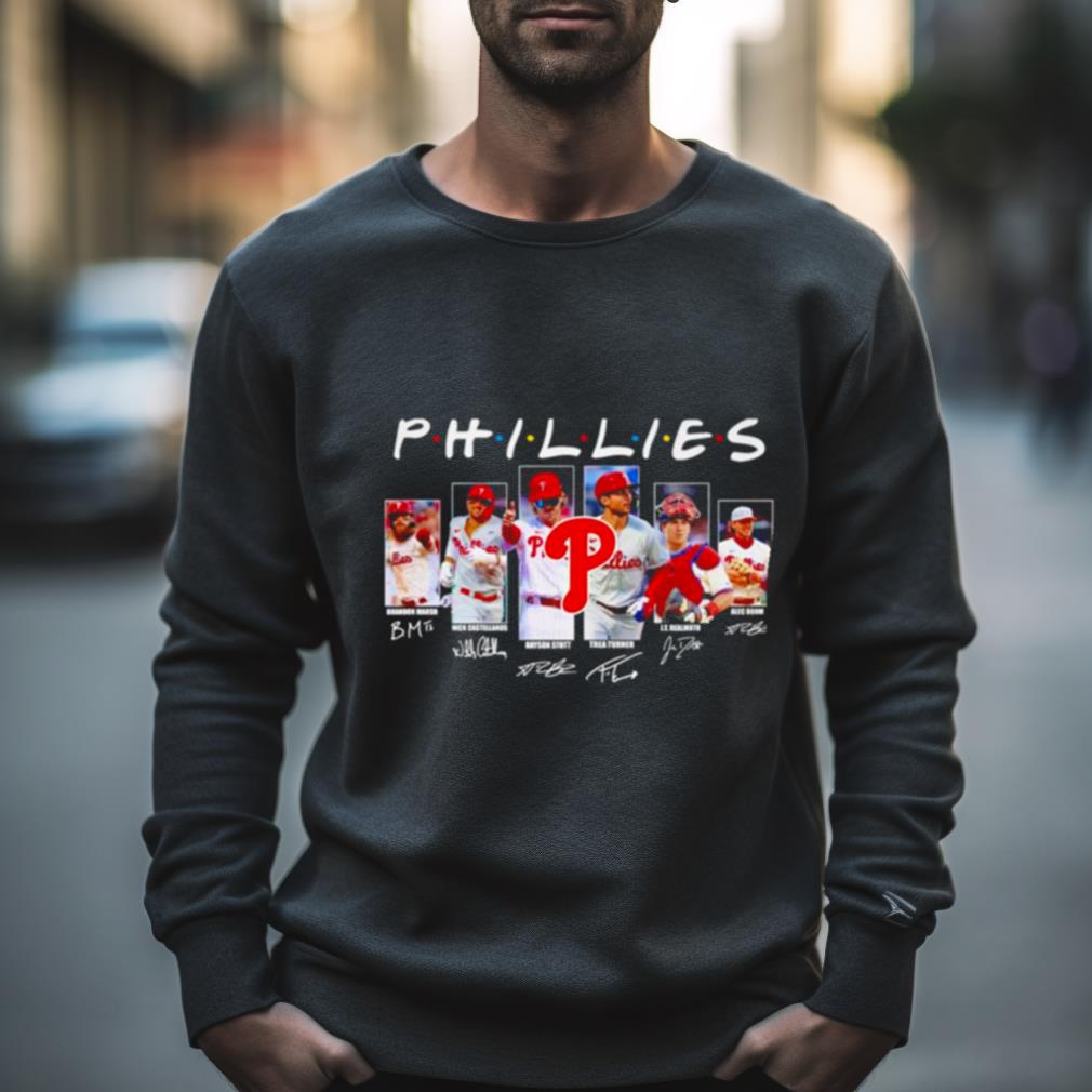 Philadelphia Phillies Friends Players Signatures Shirt - Bring