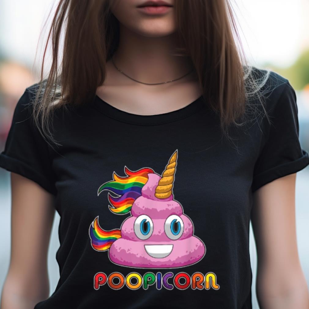Poopicorn pink shitty unicorn cute poop with a Shirt Poopicorn pink shitty unicorn cute poop with a Shirt