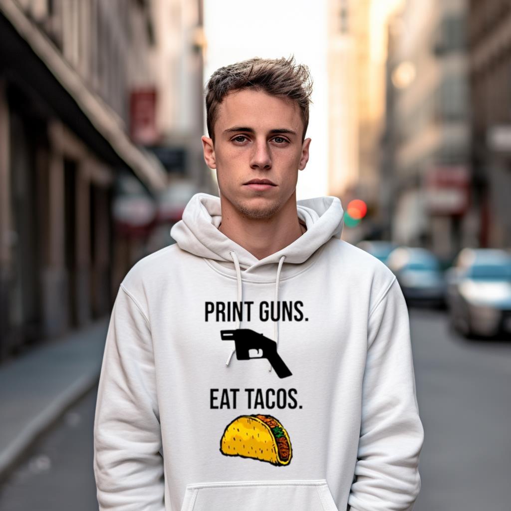 Print guns eat tacos Shirt Print guns eat tacos Shirt