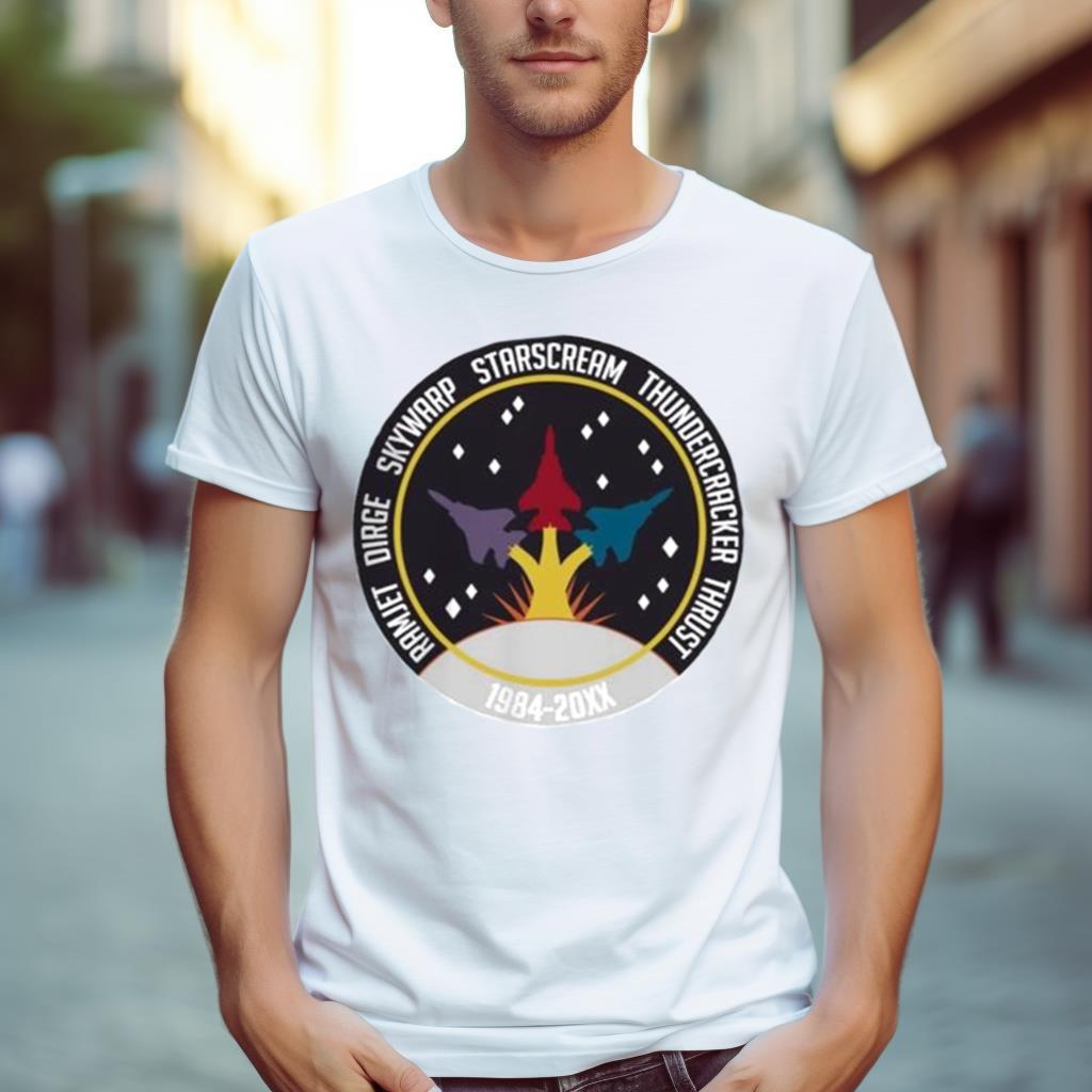 Ramjet Dirge Skywarp Starscream Thundercracker Thrust 1984 20xx Shirt