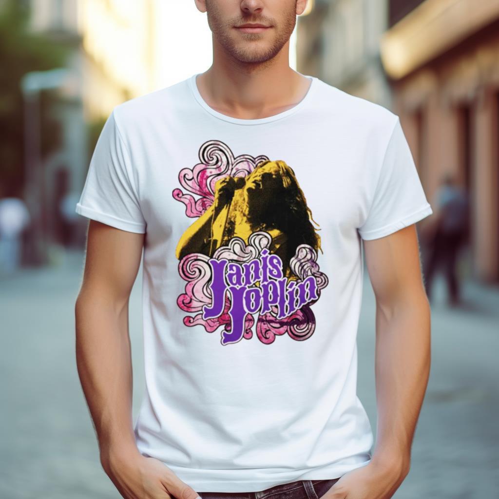 Retro Art Sing Janis Joplin Shirt
