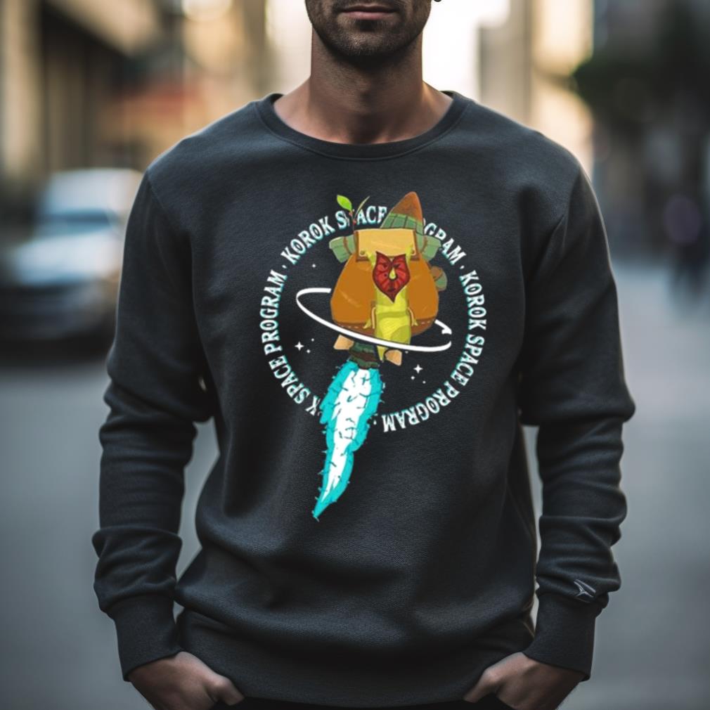 Retro Korok Space Program Trendy Shirt