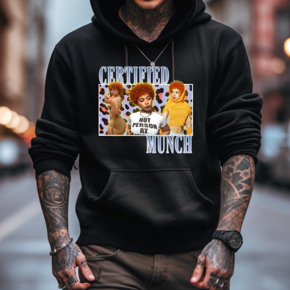 Retro Song Ice Spice Certified Munch Shirt Retro Song Ice Spice Certified Munch Shirt