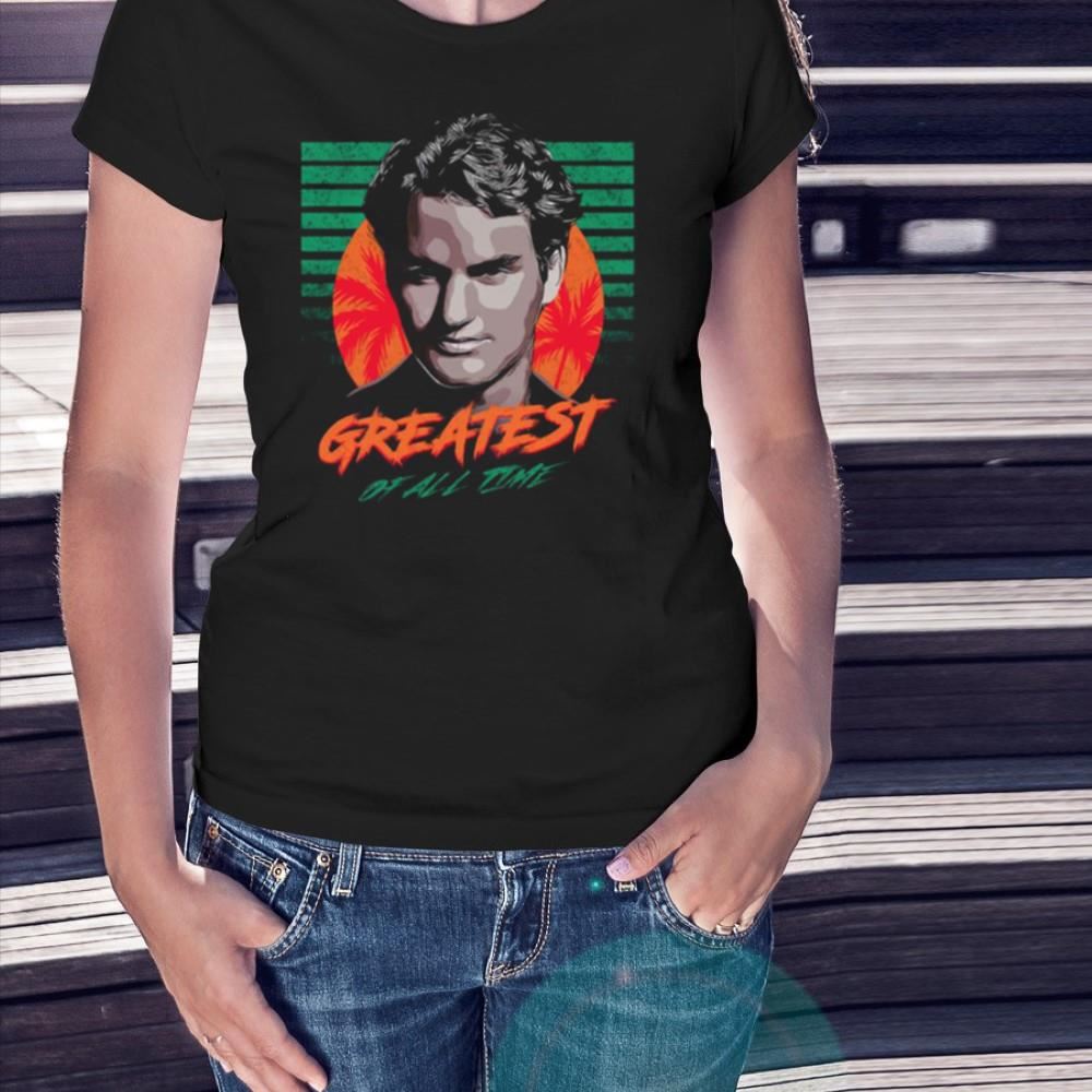 Roger Federer Goat Shirt