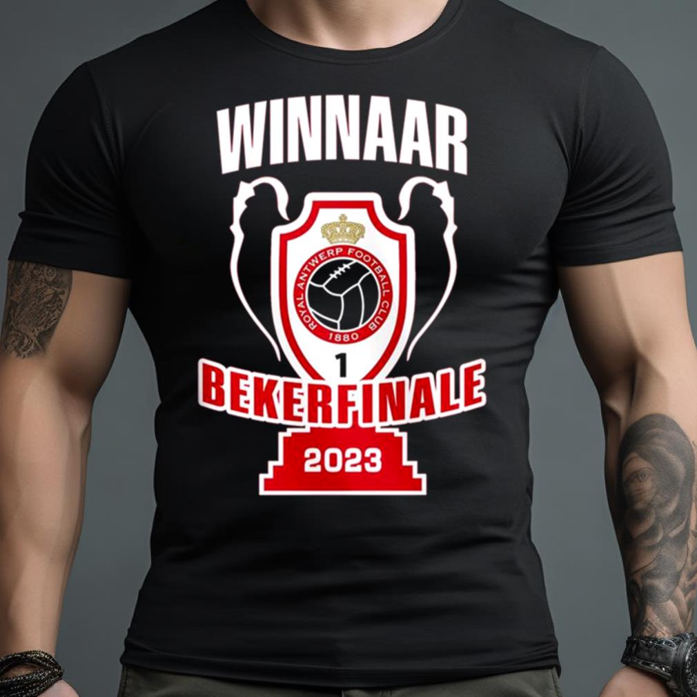 Royal Antwerp fc 2023 Winnaar Bekerfinale Shirt