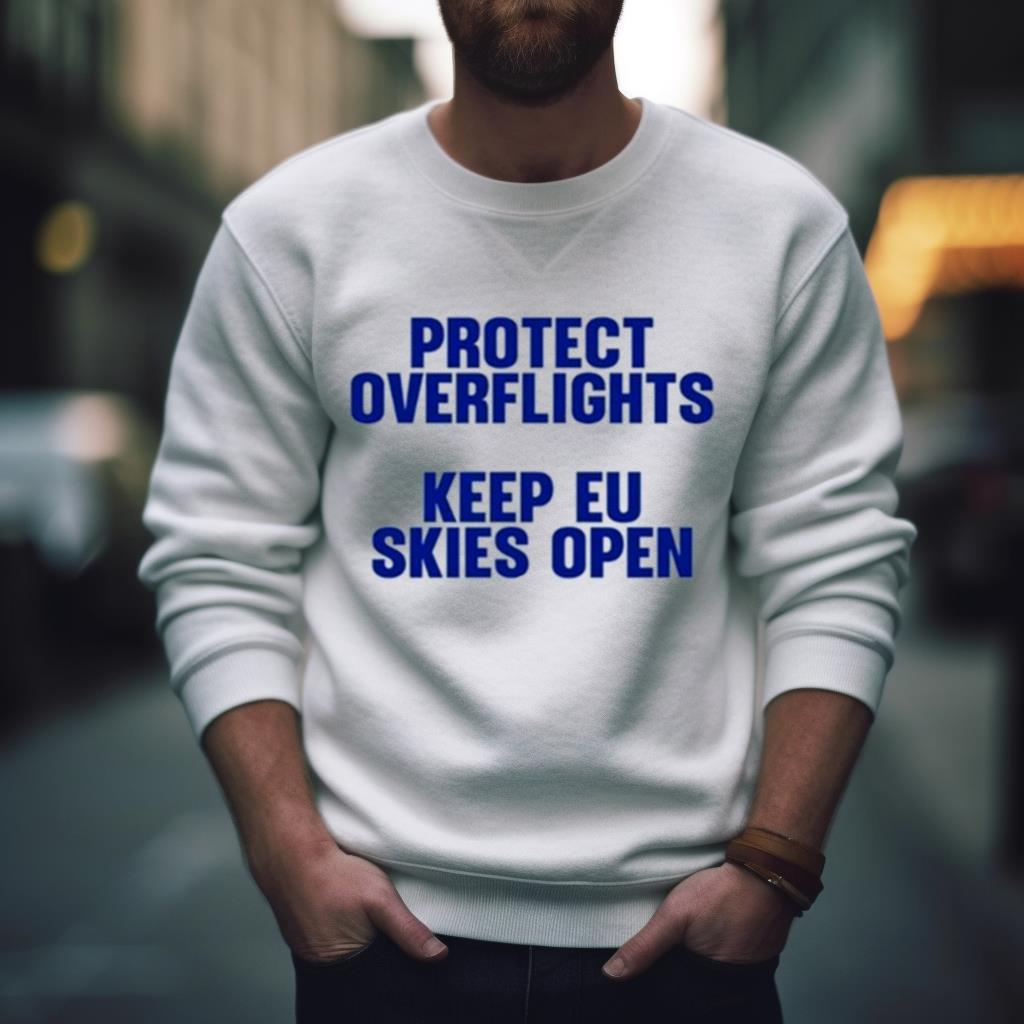 Ryanair Protect Overflights Keep EU Skies Open Shirt