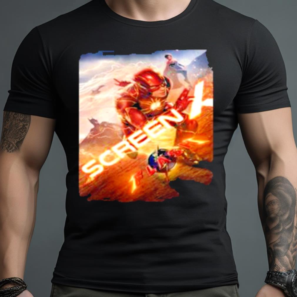 ScreenX Poster For The Flash Worlds Collide Vintage Shirt