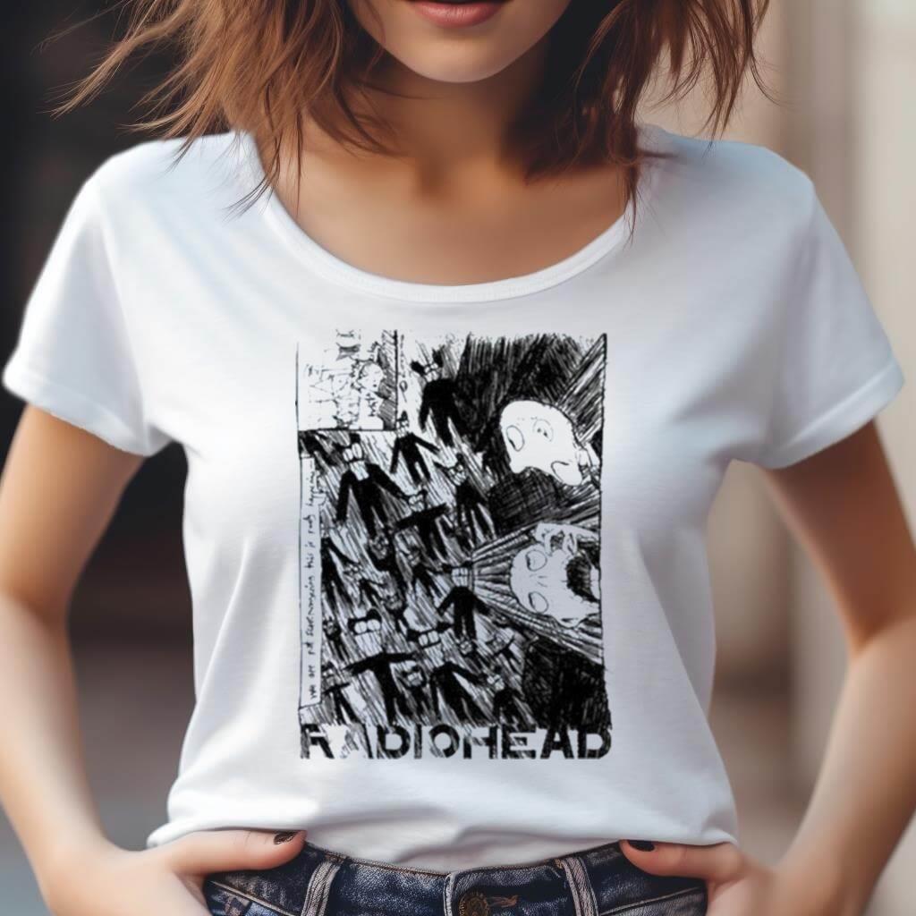 Scribble We Are Not Scaremongering This Is Really Happening Radiohead Shirt Scribble We Are Not Scaremongering This Is Really Happening Radiohead Shirt
