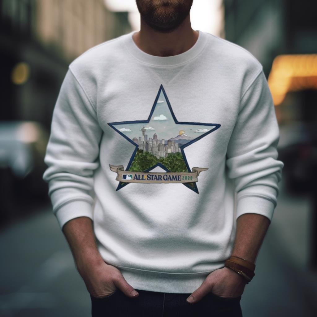 Seattle Mariners All Star Game 2023 Cityscape Shirt Seattle Mariners All Star Game 2023 Cityscape Shirt